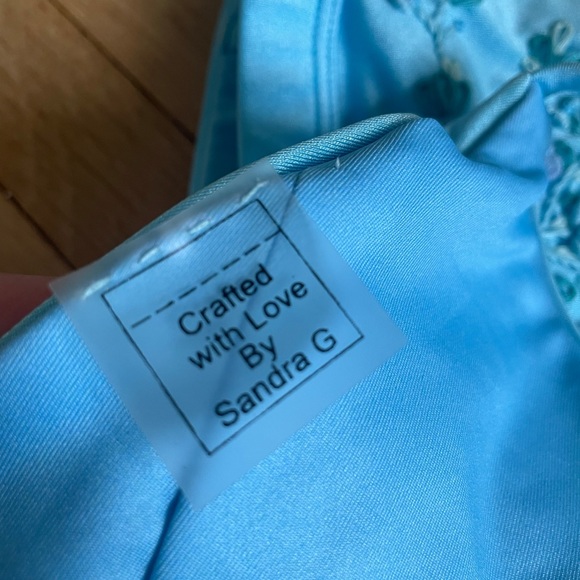 Agua Bendita US swimsuit - blue Bikini Top - Cotton Candy Lisa Top - Picture 4 of 6